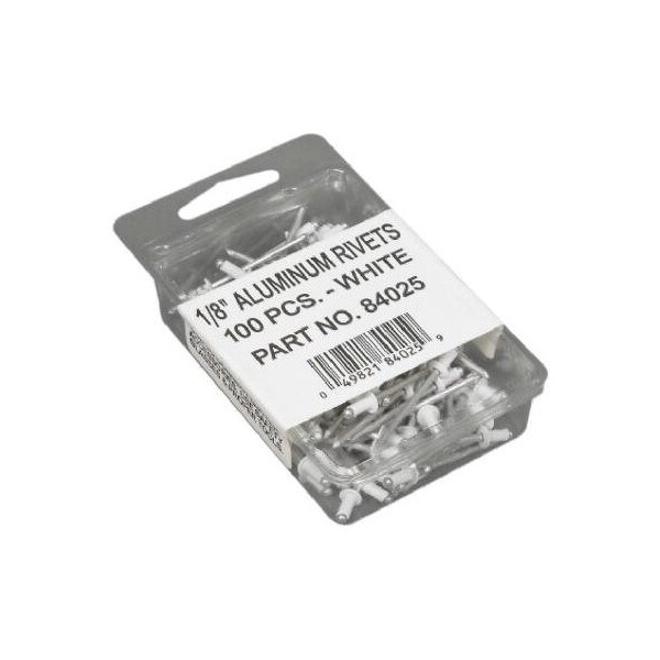 Amerimax Home Products 100PK 18 WHT Rivets 84025 - main